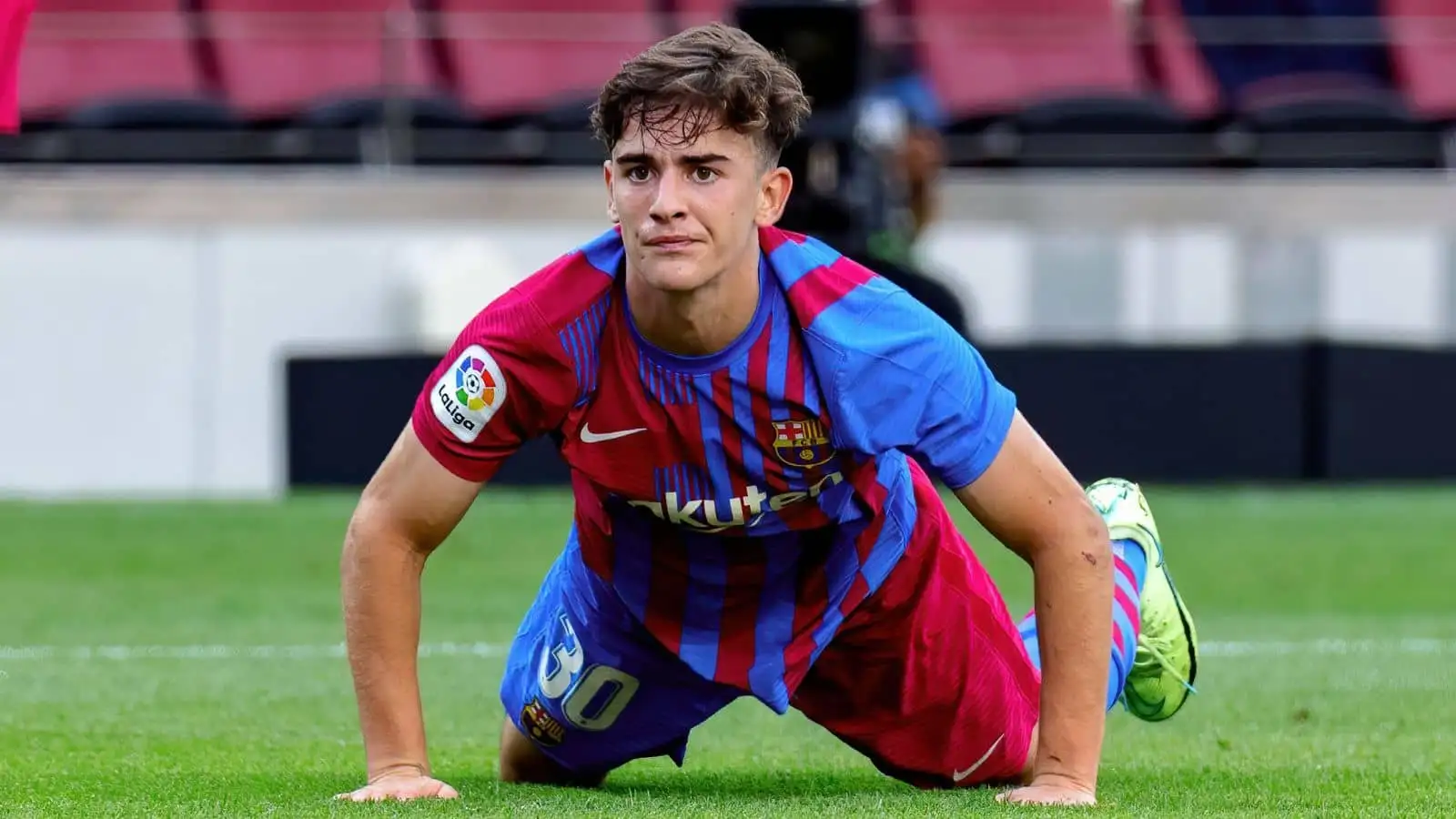 Barcelona: Young Star Gavi Benched for Shakhtar Match After Red Card in Porto