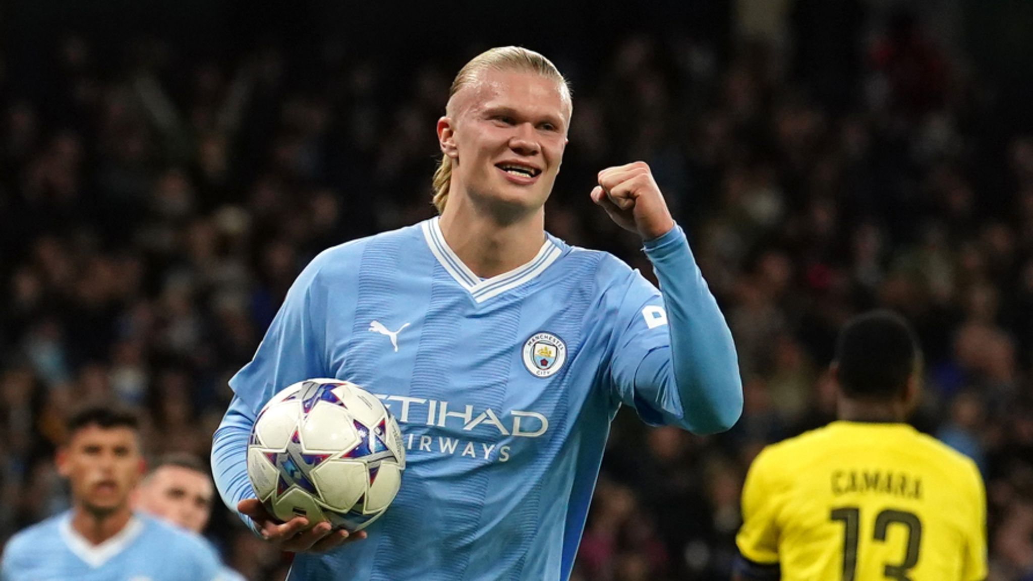 Man City's Erling Haaland Names His Dream Team