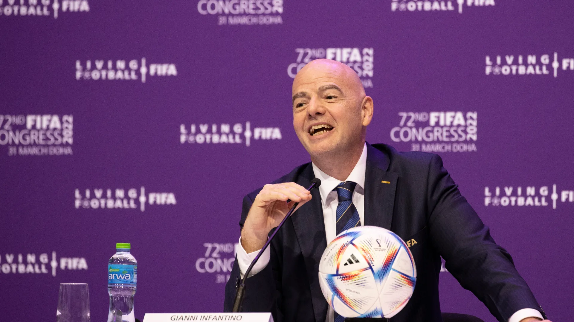 Infantino Endorses 2034 Saudi Arabia World Cup