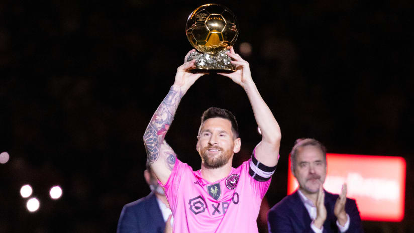 Inter Miami Honors Messi's 8th Ballon d'Or In Celebration Night, Faces Defeat Against NYCFC