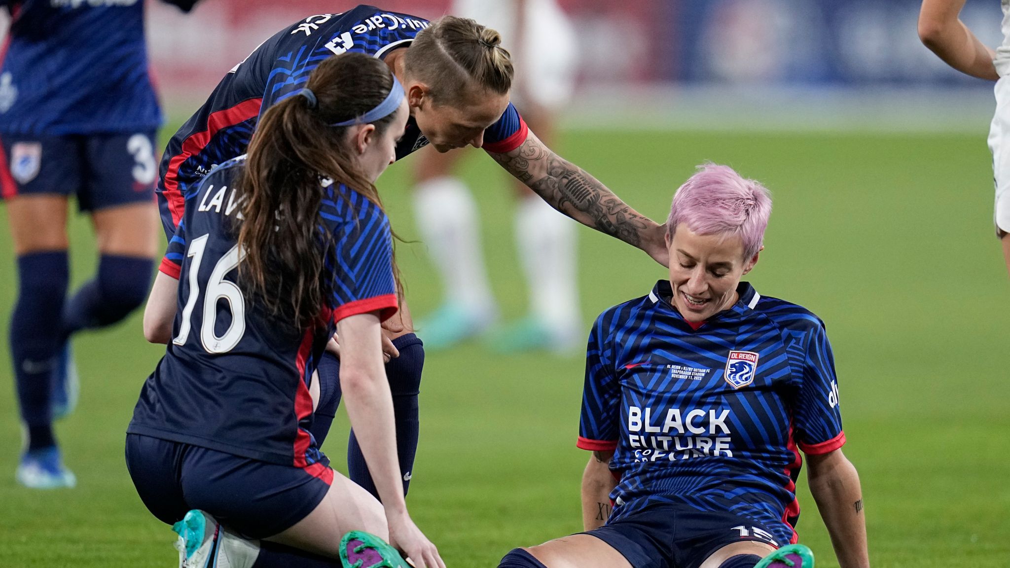 Gotham FC Clinches NWSL Championship As Megan Rapinoe Sustains Major Injury