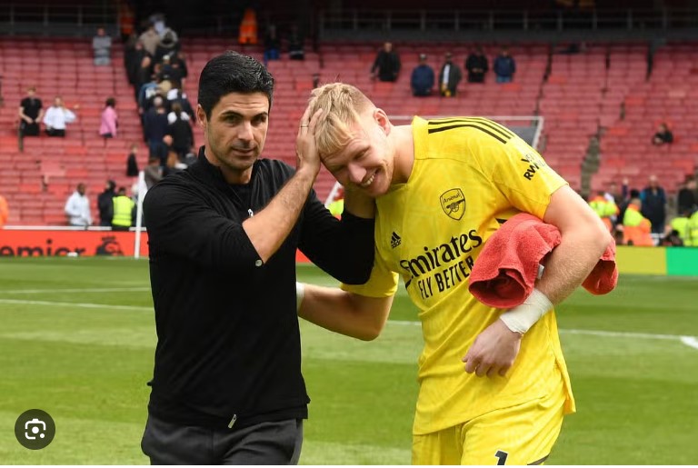 Arsenal Boss, Mikel Arteta Cautions Aaron Ramsdale Against Hasty Future Decisions