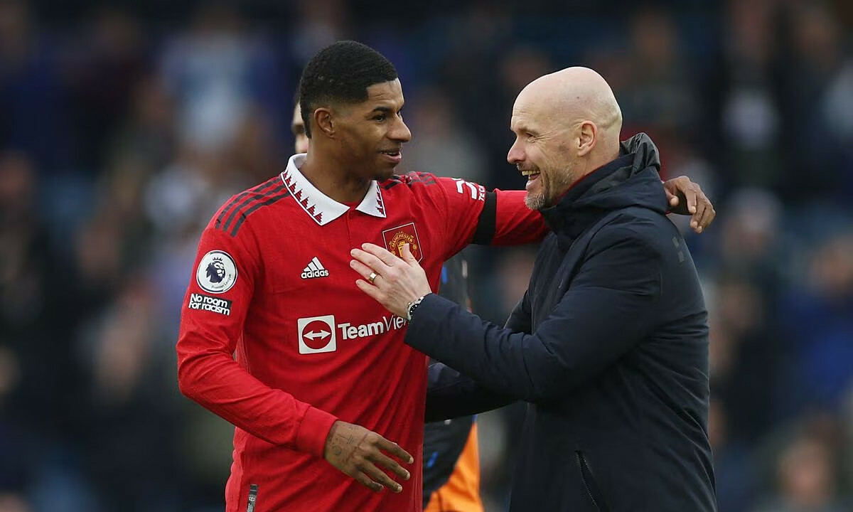 'Rashford's Struggles And England's Euro 2024 Dilemma: Sherwood Pins Blame On Ten Hag'