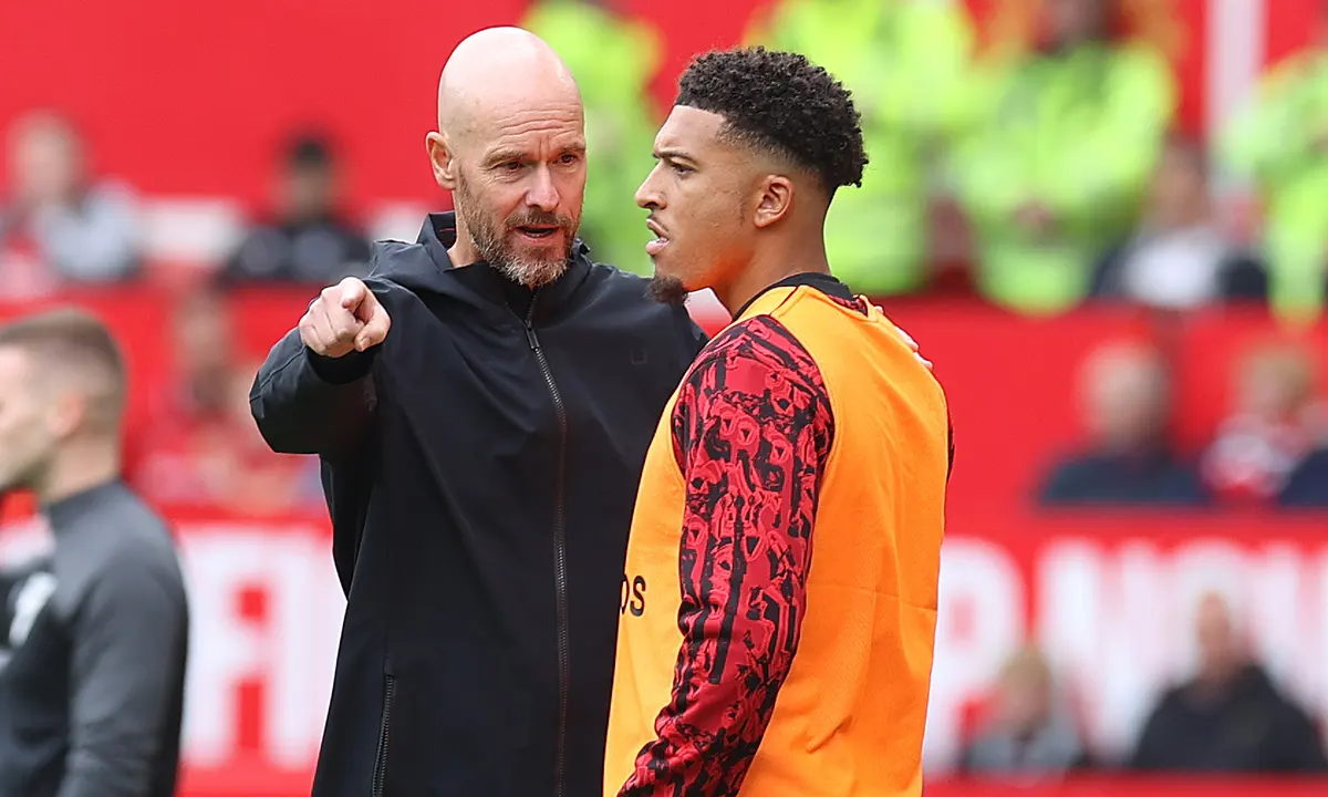 Manchester United's Ten Hag Stands Firm Amid Sancho Fallout