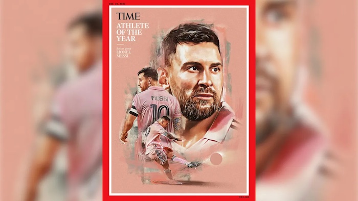 Lionel Messi Voted Time’s Athlete Of The Year