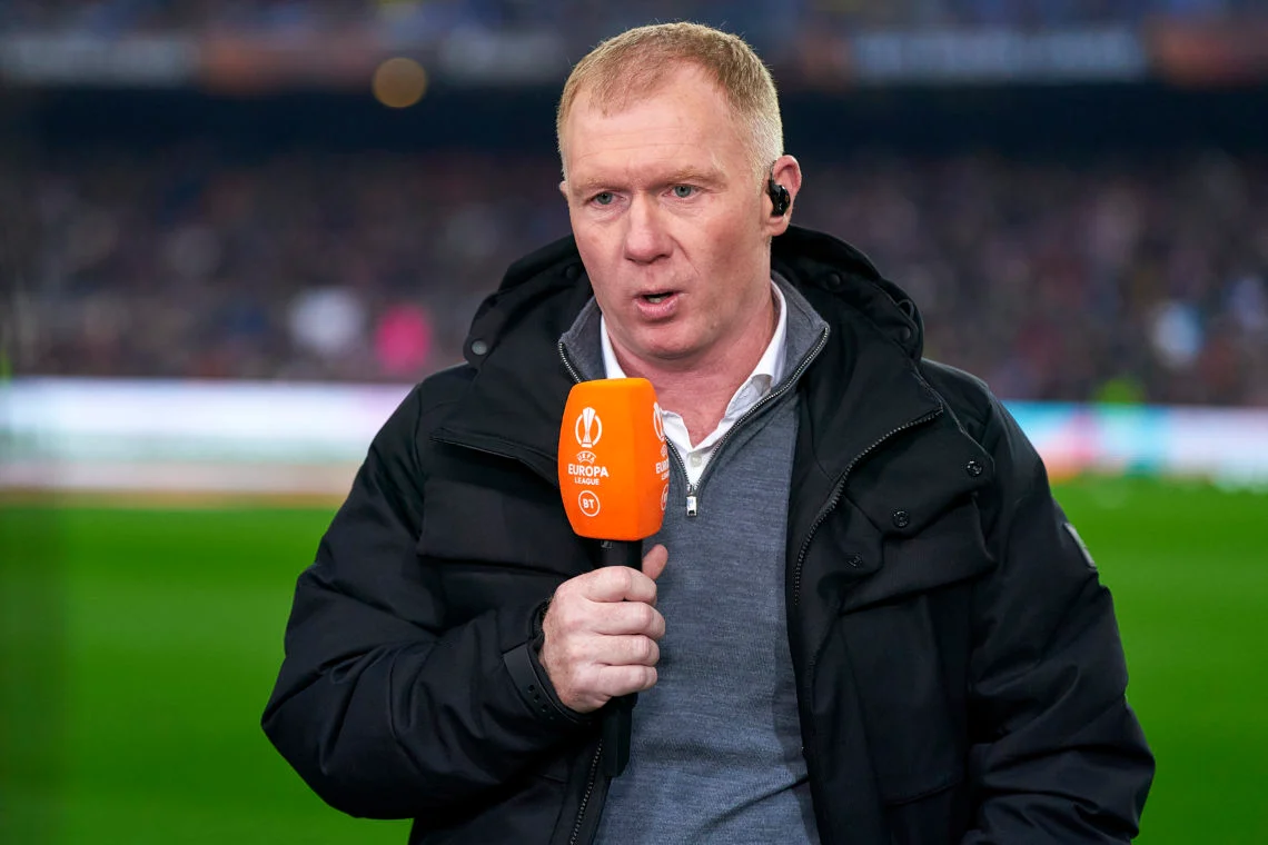 Scholes Critiques Man Utd Forward's Display In Liverpool Draw