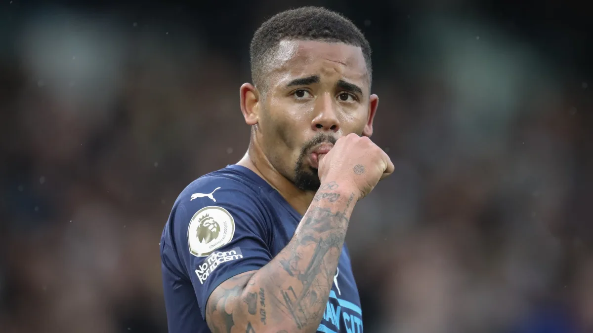 Gabriel Jesus Struggles With Knee Injury Ahead Of Arsenal’s Third Round FA Cup Against Liverpool