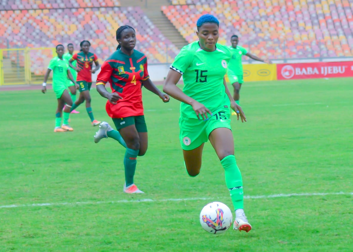 2024 Olympic Qualifier: Super Falcons Beat Cameroon To Secure Final Round Ticket