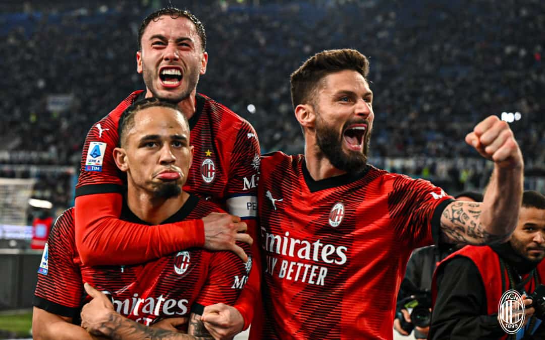 AC Milan Edge Past 8 men Lazio in a heated Encounter