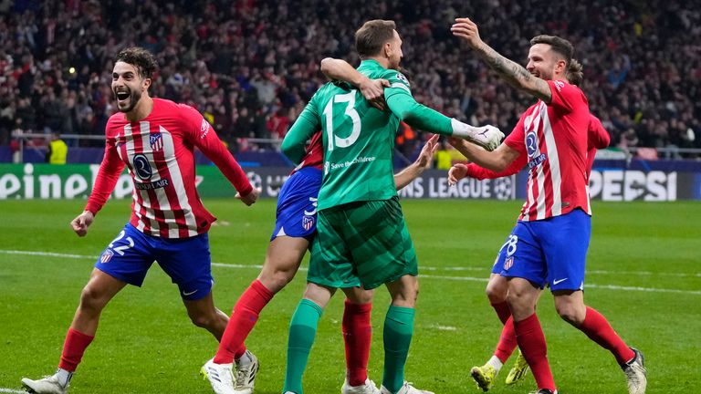 Atletico Madrid Joins UCL Quarter-finalists After Dramatic Win Over Inter Milan