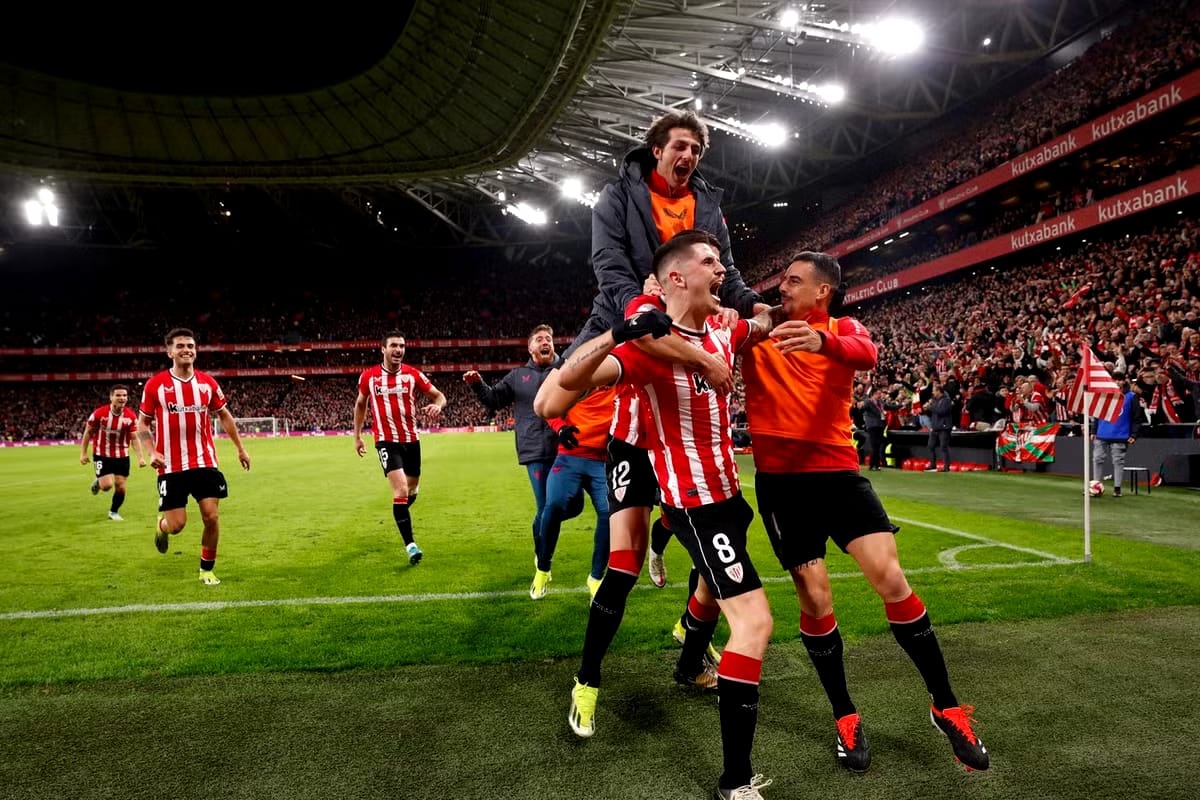 Athletic Bilbao Beats Atletico Madrid To Reach Copa del Rey Final