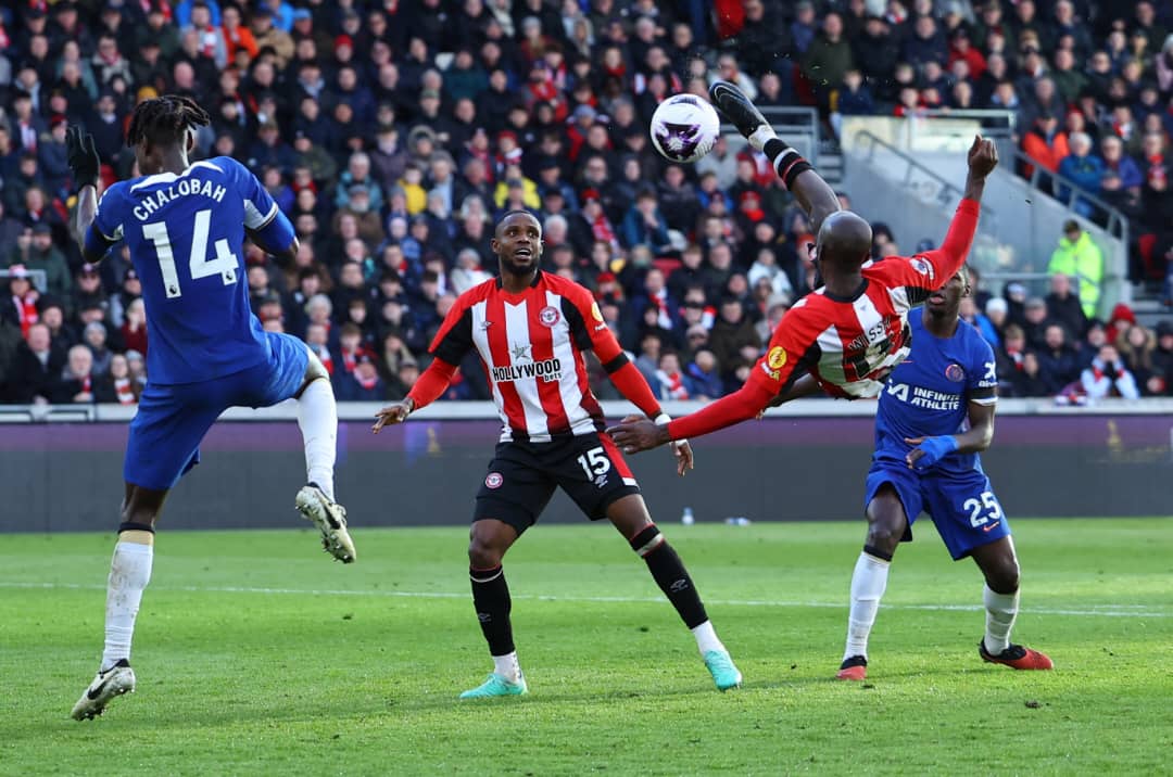 Disasi Rescues Chelsea To 2-2 Draw Against Brentford