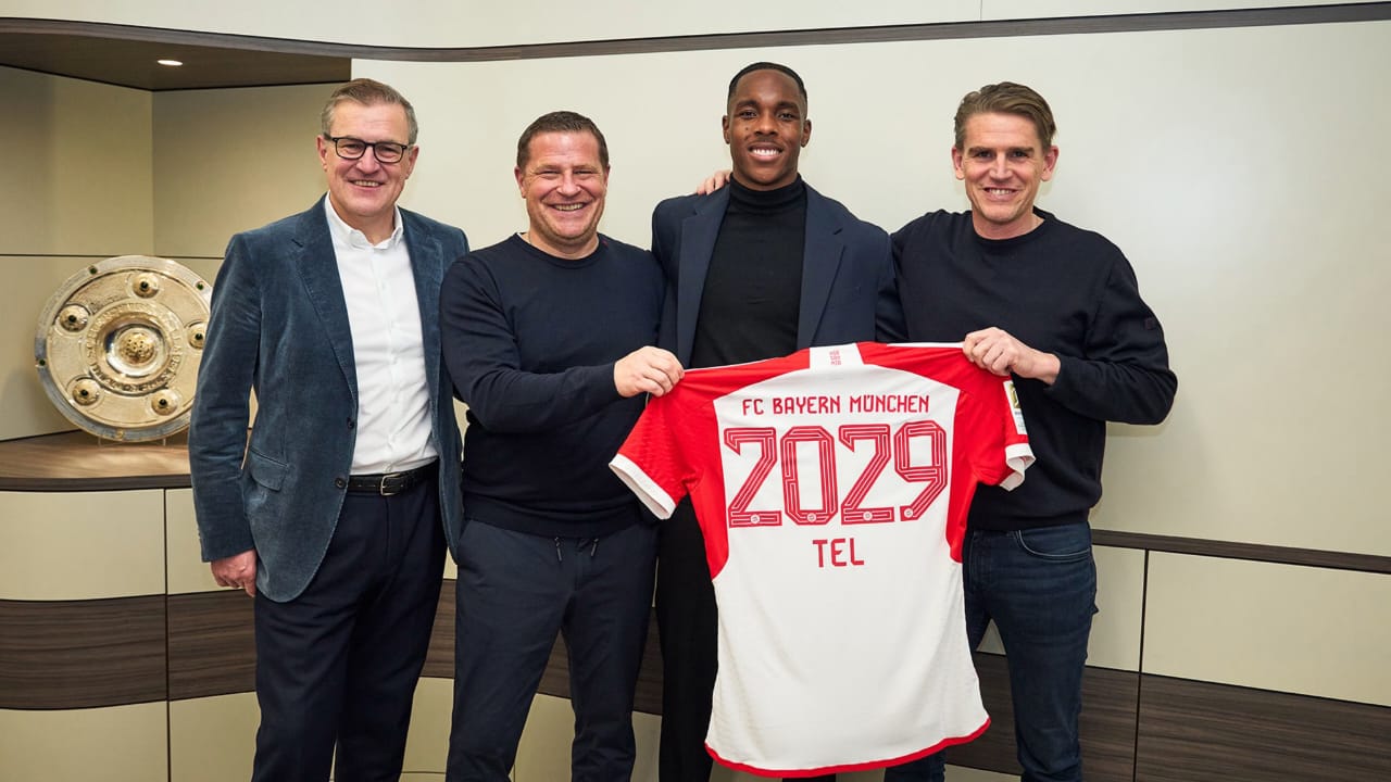 Mathys Tel Signs New Contract Extension With Bayern Munich