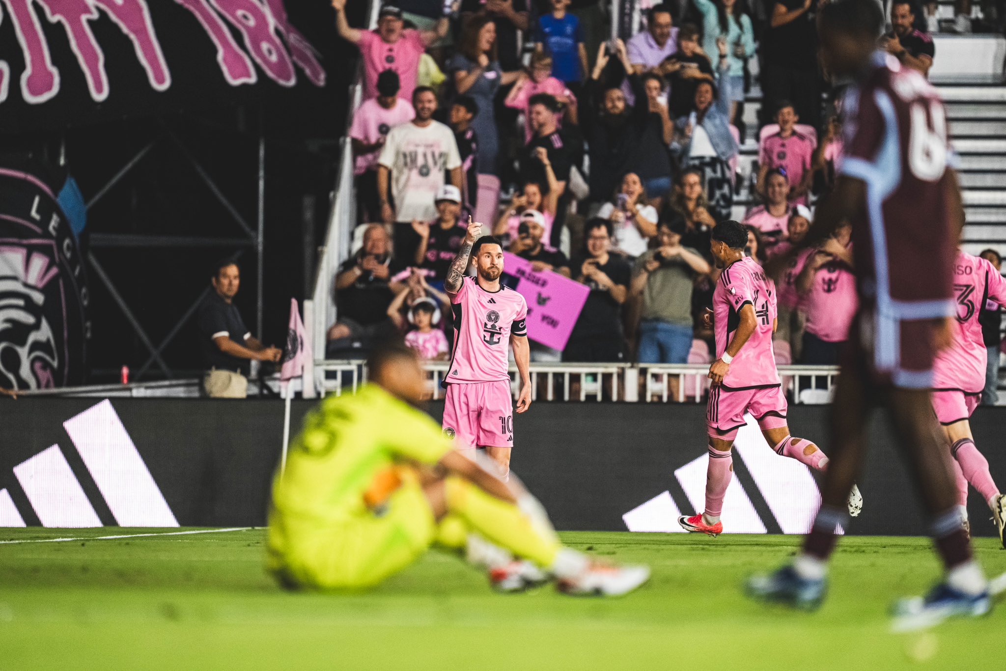 Inter Miami Held By Colorado Despite Messi Scoring Off Bench