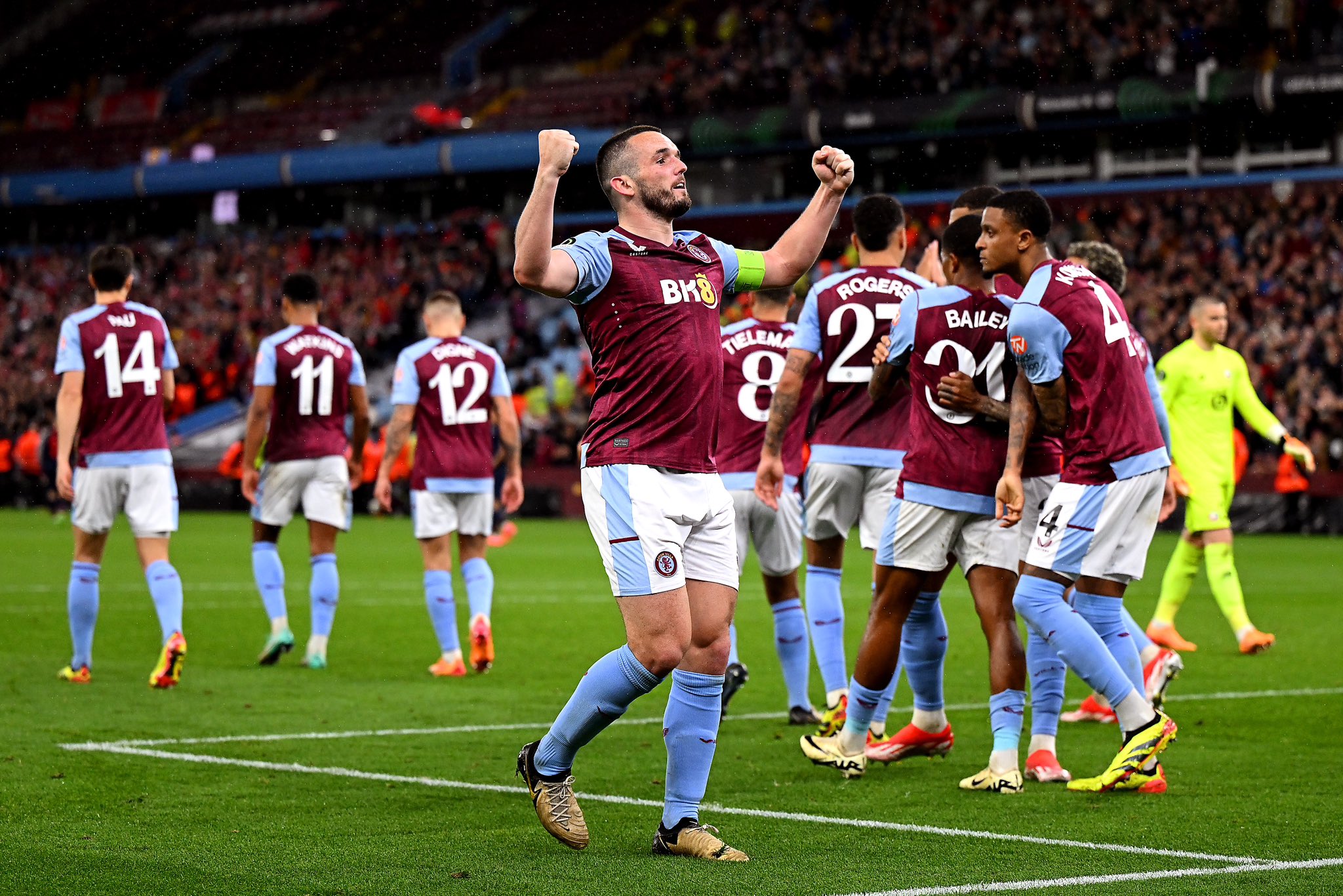 Aston Villa Secure Narrow Victory Over Lille In Europa Conference League Quarter-Final