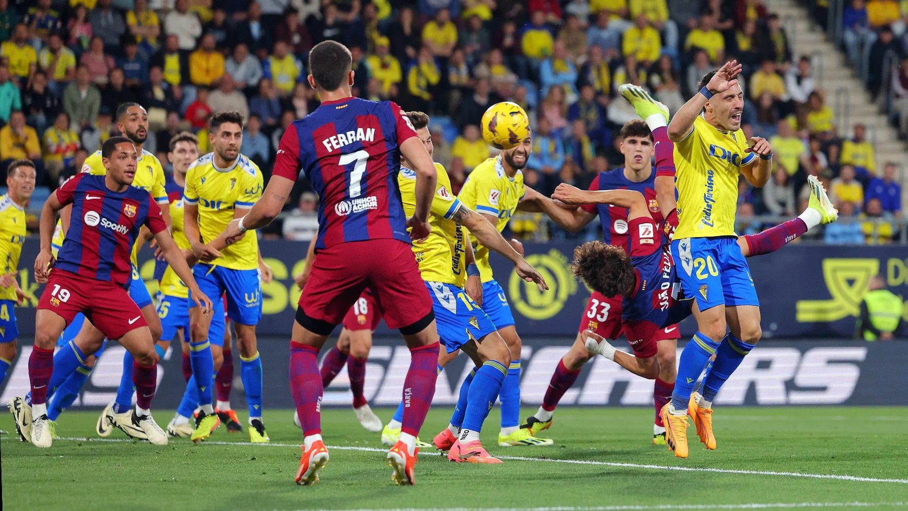 Felix Scores Overhead Kick As Barcelona Cements Second Place In Laliga