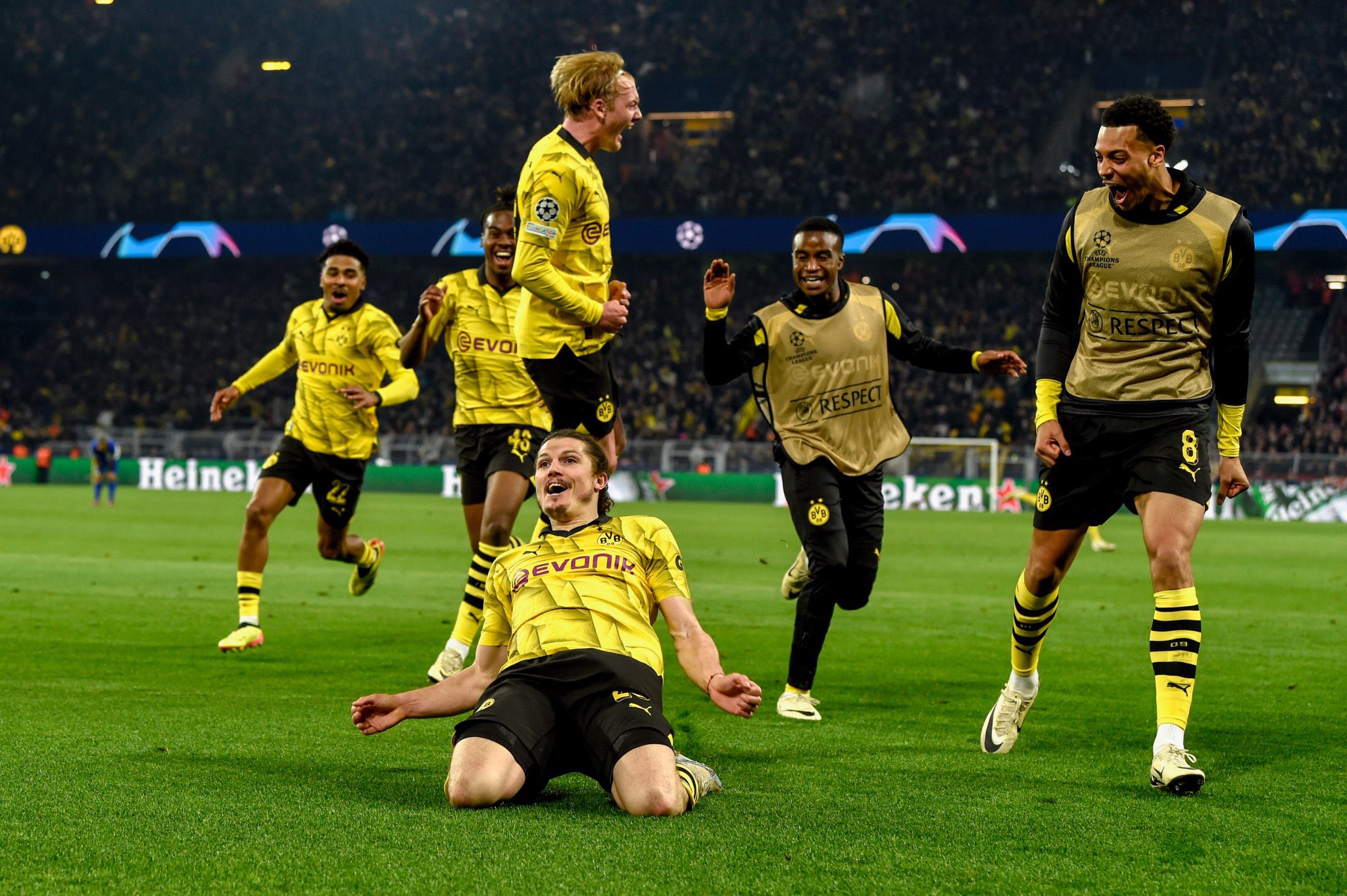 Dortmund Stun Comeback Against Atletico Propels Them Champions League Semifinals