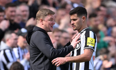 Eddie Howe Says He Is Not Worried About Bruno Guimaraes's Future At Newcastle