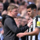 Eddie Howe Says He Is Not Worried About Bruno Guimaraes's Future At Newcastle