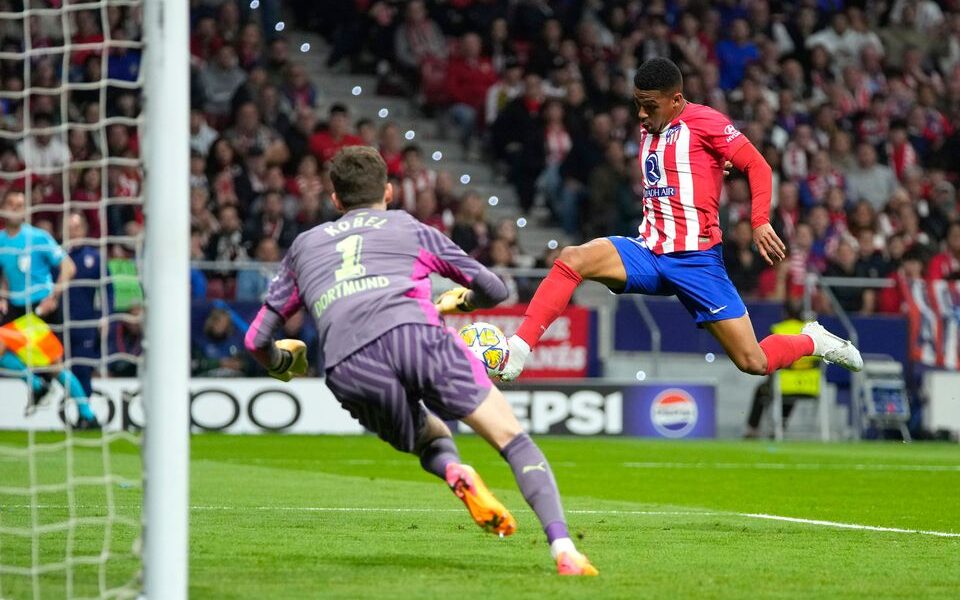 Atletico Madrid Secure First-Leg Advantage Against Dortmund In UCL Quarter-Final