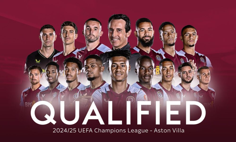 Aston Villa Returns To Champions League Football