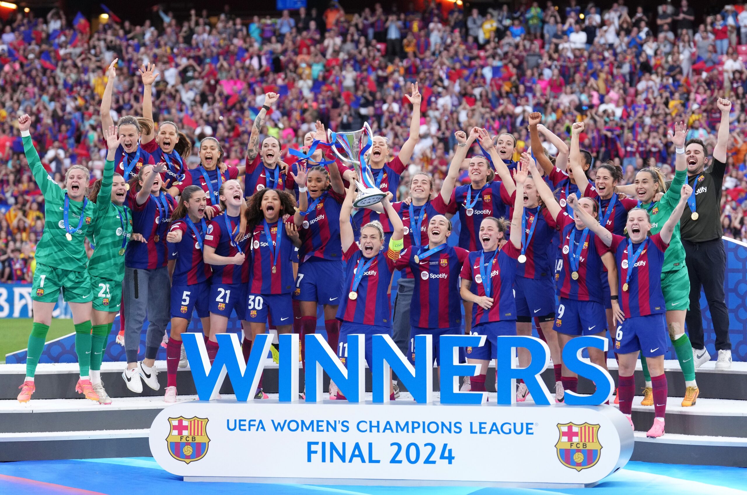 Barcelona Beats Lyon To Win Third Women's Champions League Title In Four Years