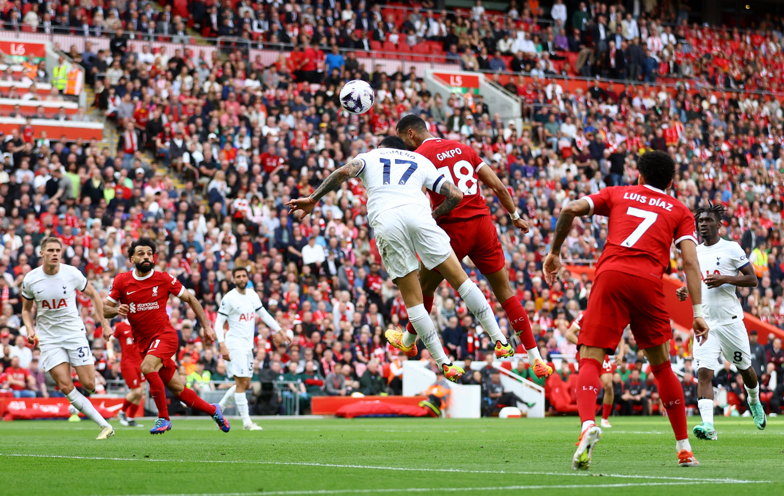 EPL: Liverpool Overpower Tottenham Hotspur at Anfield