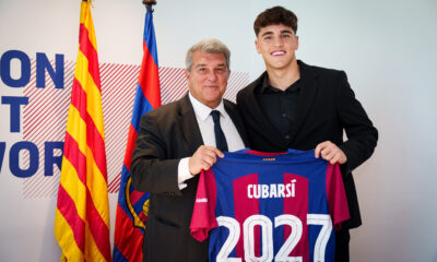 Barcelona Teenager Pau Cubarsi Extends Contract Until 2027