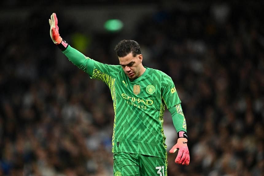 Manchester City Goalkeeper, Ederson, Rule Out For Rest Of Season