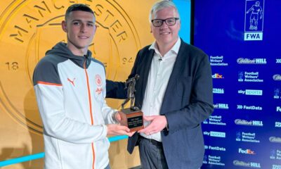 Phil Foden: 'The Best Is Yet To Come' After Winning Footballer Of The Year