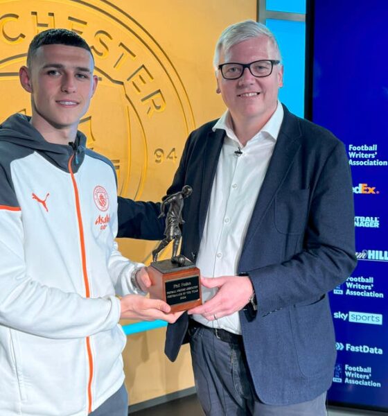 Phil Foden: 'The Best Is Yet To Come' After Winning Footballer Of The Year