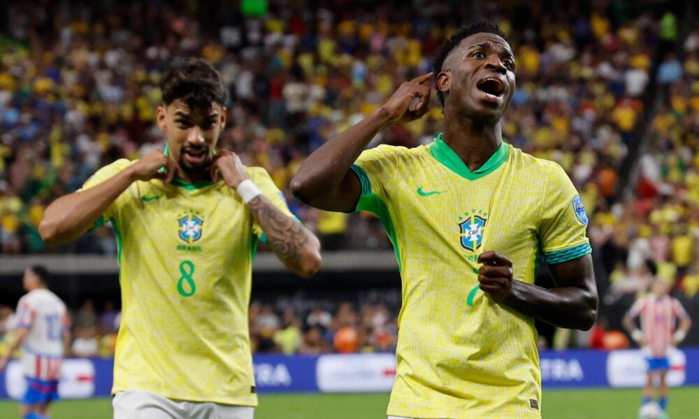 Copa America: Vinicius Jr Shines As Brazil Thrash Paraguay