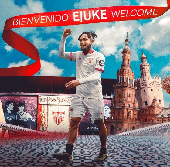 New Signing Chidera Ejuke Vows To Get Sevilla Back To The Top