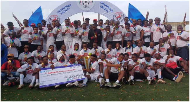 Enugu Rangers Officially Crowned 2023/24 NPFL Champions