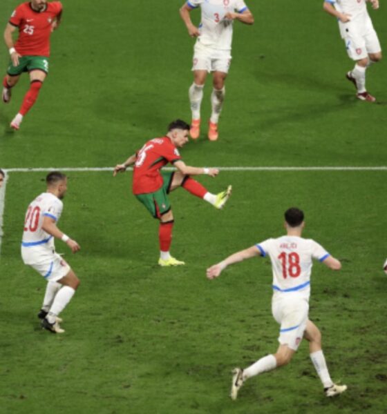 Dramatic Late Goal Earns Portugal Victory Over Czech Republic