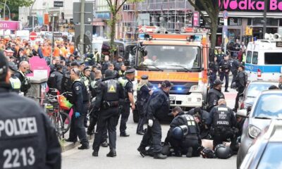 Hamburg Police Fire Shots At Axe-wielding Person At Euro 2024 Fan Parade