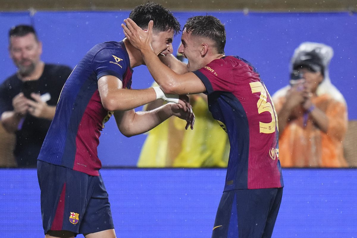 Flick Secures First Victory As Barcelona Beats Man City In Pre-Season Friendly