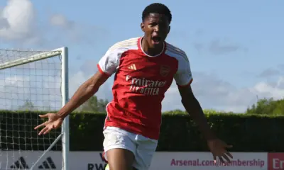 Transfer: Nigerian-born Striker Departs Arsenal For Manchester United