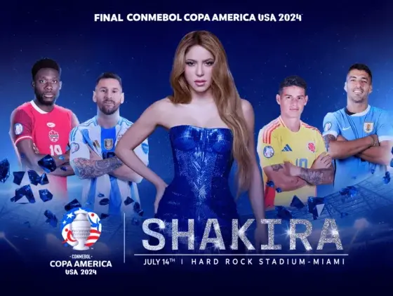 Shakira To Perform At Copa America 2024 Final