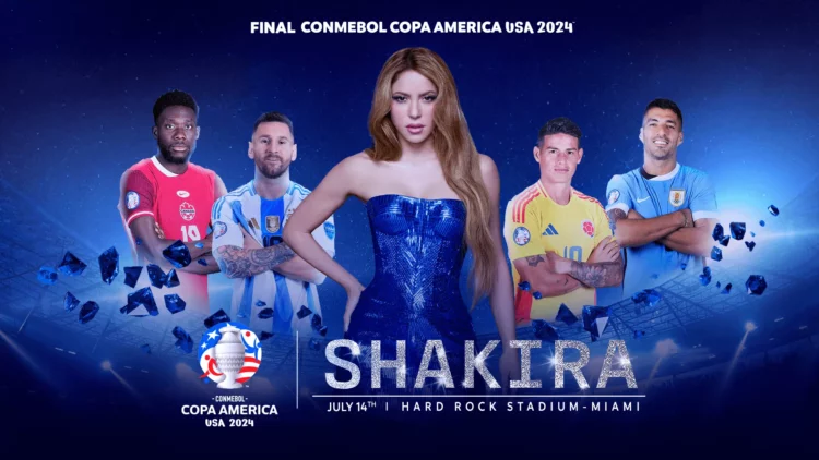 Shakira To Perform At Copa America 2024 Final