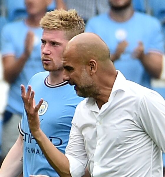 Kevin De Bruyne Not Leaving Manchester City - Says Guardiola