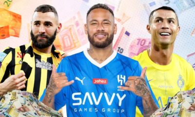 Full List: Top 10 Highest Paid Footballers In Saudi Pro League As Ronaldo, Benzema, Neymar Top Chart