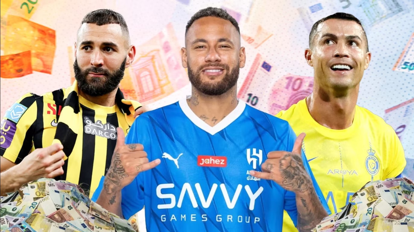 Full List: Top 10 Highest Paid Footballers In Saudi Pro League As Ronaldo, Benzema, Neymar Top Chart