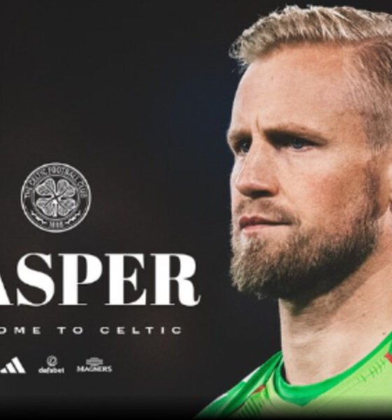 Denmark goalkeeper Kasper Schmeichel Joins Celtic On One-year Deal