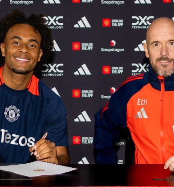 Manchester United Completes The Signing Of Joshua Zirkzee From Bologna