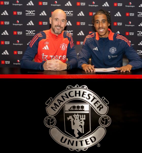 Manchester United Announces The Signing Of Leny Yoro From Lille