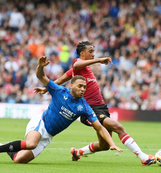 Leny Yoro Makes Debut And Jadon Sancho Returns In Manchester United Victory Over Rangers