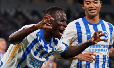 Fans Thrilled As Yankuba Minteh Scores In Debut Match For Brighton