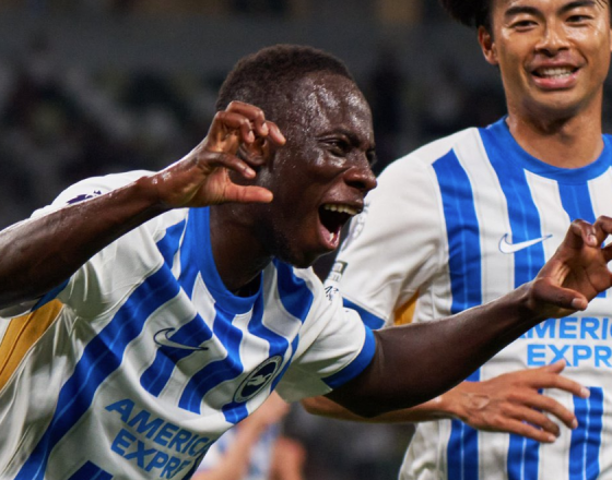 Fans Thrilled As Yankuba Minteh Scores In Debut Match For Brighton