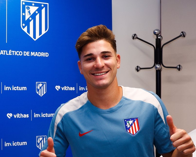 Atletico Madrid Completes Signing Of Julian Alvarez From Manchester City